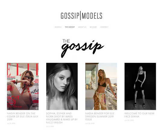 Gossip Models Logo