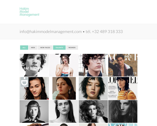 Hakim Model Management Logo
