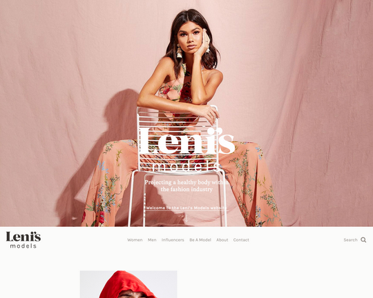 Leni's Models Logo