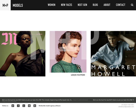 M P Models Logo