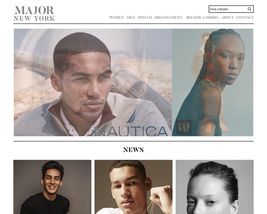 Major Model Management Logo