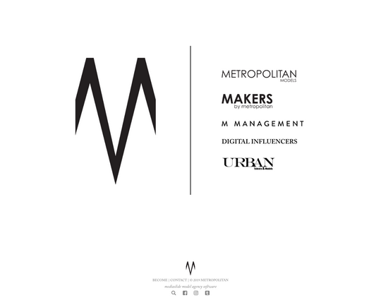 Metropolitan models agency Logo