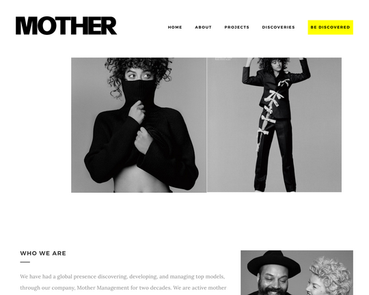 Mother Model Management Logo