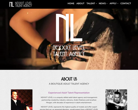Nexxxt Level Talent Agency Logo