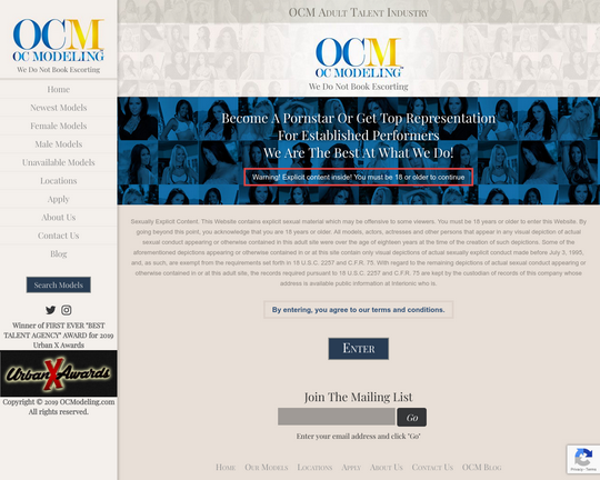 OC Modeling Logo