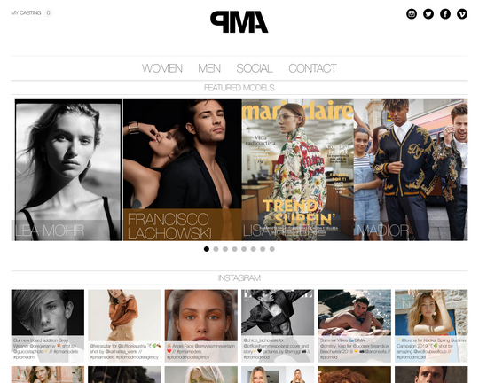 Promod Modeling Agency Logo