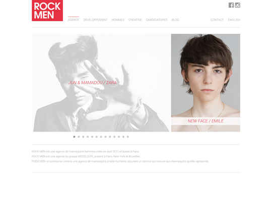 RockMen Model Management Logo