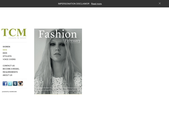 TCM Models and Talent Logo