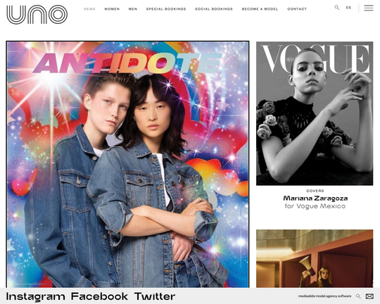 Uno Models Logo