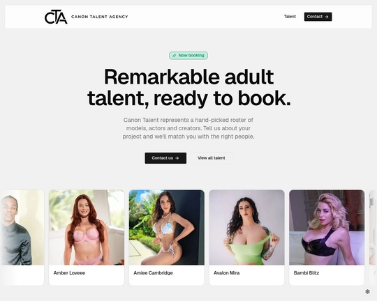 Canon Talent Agency Logo