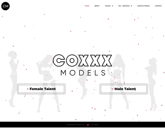 Coxxx Models Logo