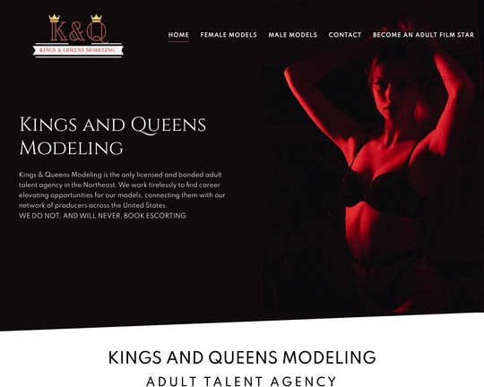 Kings & Queens Modeling Logo